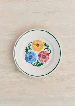 Sezane Assiettes à Dessert Anciennes, Fleurs Des Champs- La Sélection Vintage