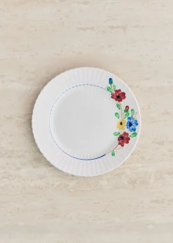 Sezane Assiettes à Dessert Anciennes, Fleurs Des Champs- La Sélection Vintage