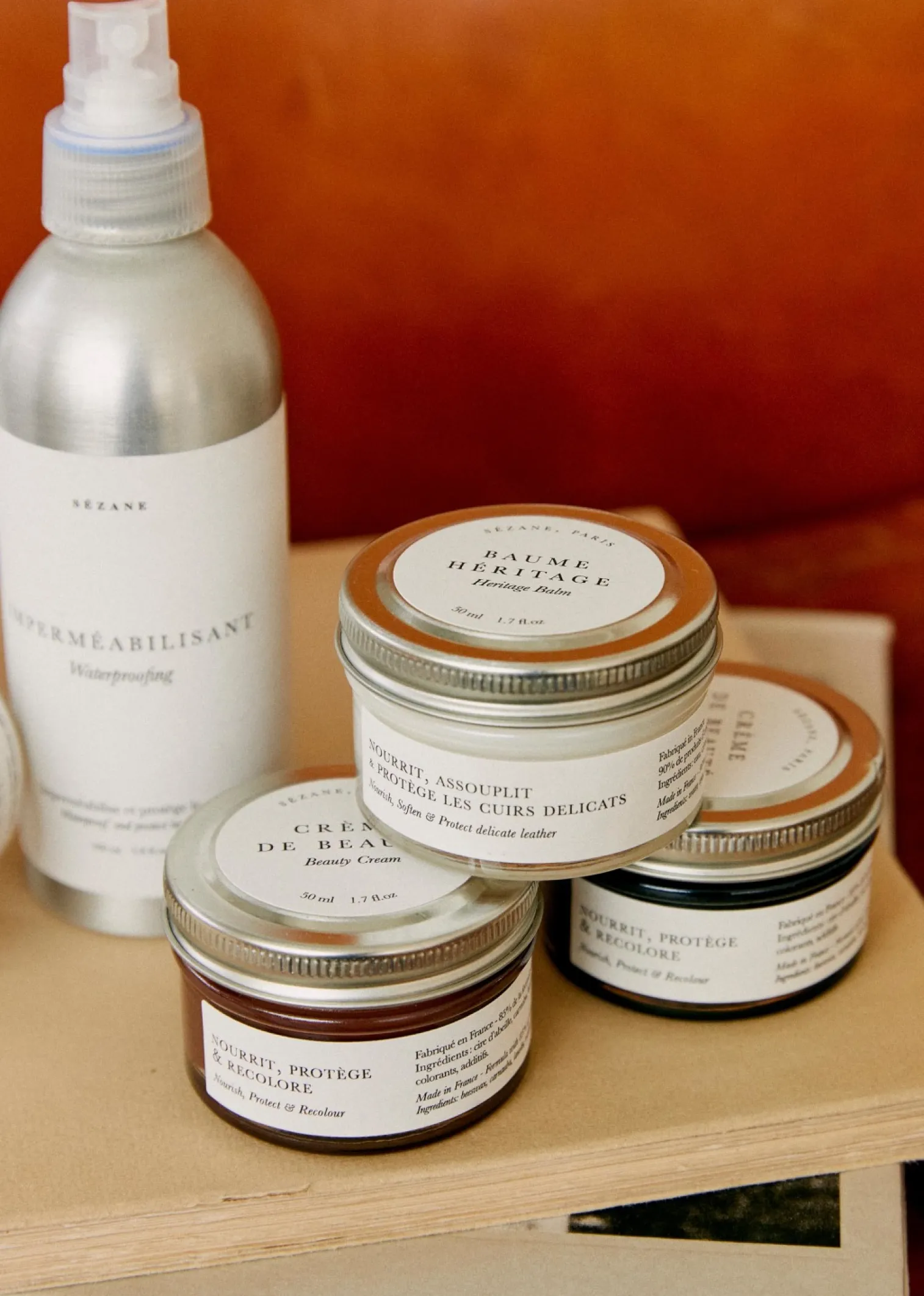 Sezane Baume Héritage- Entretien du cuir