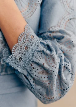 Sezane Blouse Bianca- Chemises & Blouses