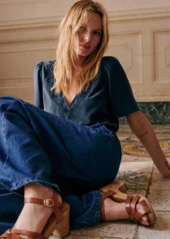 Sezane Blouse Minara- Chemises & Blouses
