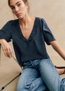 Sezane Blouse Minara- Chemises & Blouses