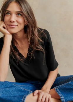 Sezane Blouse Sylla- Chemises & Blouses