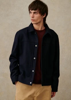 Sezane Blouson Milton- Vestes laine|Blousons