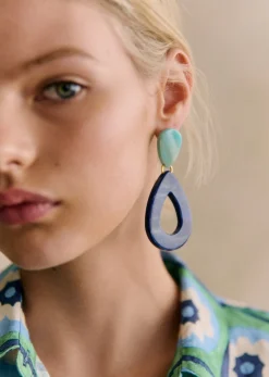 Sezane Boucles D'oreilles Lola - Sézane X Momonì- Bijoux|Bijoux