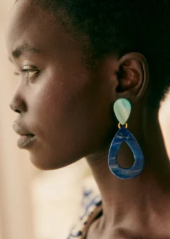 Sezane Boucles D'oreilles Lola - Sézane X Momonì- Bijoux|Bijoux