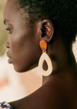 Sezane Boucles D'oreilles Lola - Sézane X Momonì- Bijoux|Bijoux