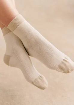 Sezane Chaussettes Bianca- Chaussettes
