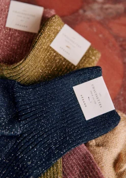 Sezane Chaussettes Lurex- Chaussettes