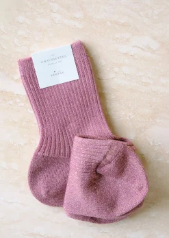 Sezane Chaussettes Lurex- Chaussettes