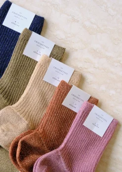Sezane Chaussettes Lurex- Chaussettes