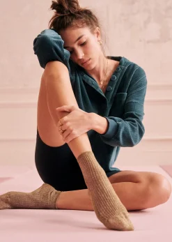 Sezane Chaussettes Lurex- Chaussettes