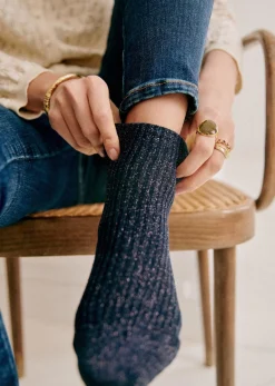 Sezane Chaussettes Lurex- Chaussettes