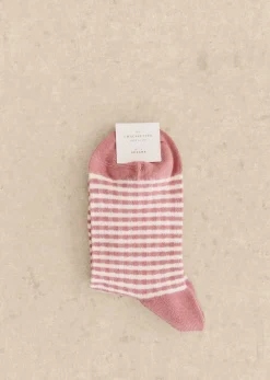 Sezane Chaussettes Vichy- Chaussettes