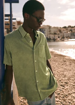 Sezane Chemise Aldo- Le Bain|Chemises manches courtes