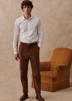 Sezane Chemise Allen Pinpoint- Costumes|Chemises formelles