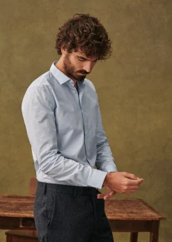 Sezane Chemise Allen Popeline- Chemises formelles|Costumes