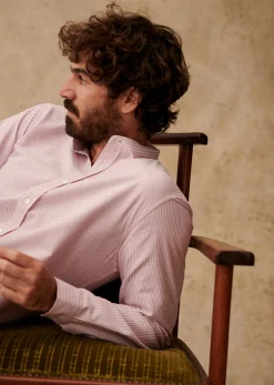 Sezane Chemise Benny Oxford- Chemises col mao|Chemises oxford