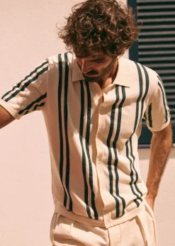 Sezane Chemise Braden- Chemises & Blouses|Chemises rayures