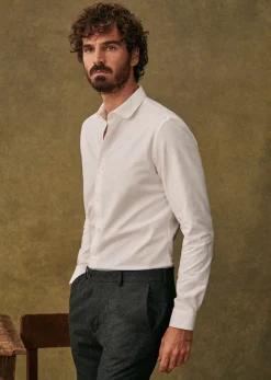 Sezane Chemise Bruce Pinpoint- Costumes|Chemises formelles