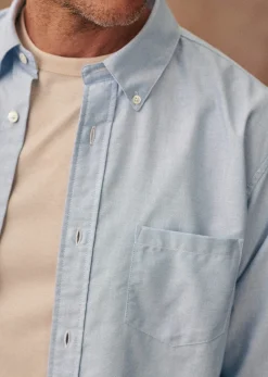 Sezane Chemise Charlie Confort Oxford- Chemises oxford