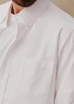 Sezane Chemise Charlie Confort Oxford- Chemises oxford