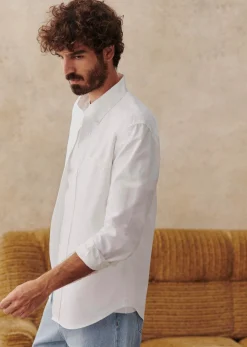 Sezane Chemise Charlie Confort Oxford- Chemises oxford