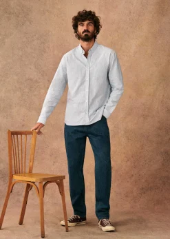 Sezane Chemise Charlie Confort Oxford- Chemises oxford