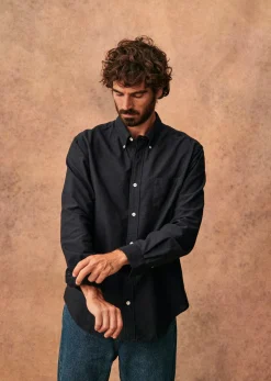 Sezane Chemise Charlie Confort Oxford- Chemises oxford