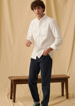 Sezane Chemise Charlie Oxford- Chemises rayures|Chemises oxford