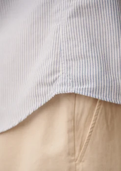 Sezane Chemise Charlie Oxford- Chemises rayures|Chemises oxford