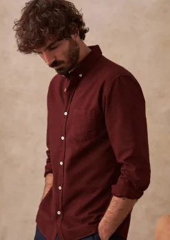 Sezane Chemise Charlie Oxford- Chemises rayures|Chemises oxford