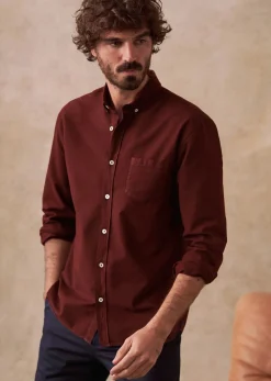Sezane Chemise Charlie Oxford- Chemises rayures|Chemises oxford