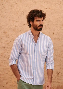 Sezane Chemise Charlie Oxford- Chemises rayures|Chemises oxford