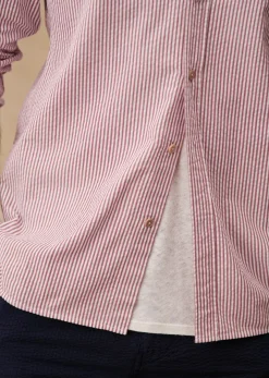Sezane Chemise Charlie Seersucker- Chemises rayures|Chemises seersucker