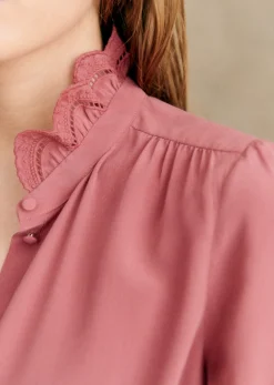 Sezane Chemise Chlo- Chemises & Blouses
