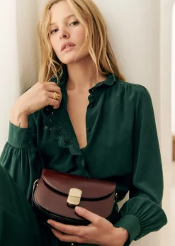 Sezane Chemise Chlo- Chemises & Blouses