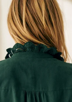 Sezane Chemise Chlo- Chemises & Blouses