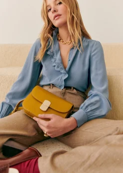 Sezane Chemise Chlo- Chemises & Blouses