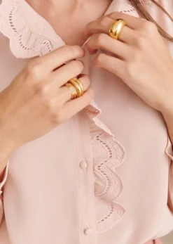 Sezane Chemise Chlo- Chemises & Blouses