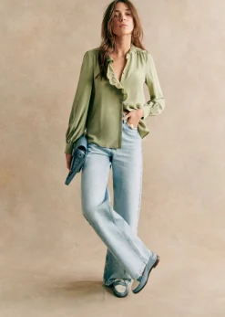 Sezane Chemise Chlo- Chemises & Blouses