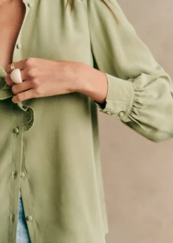 Sezane Chemise Chlo- Chemises & Blouses