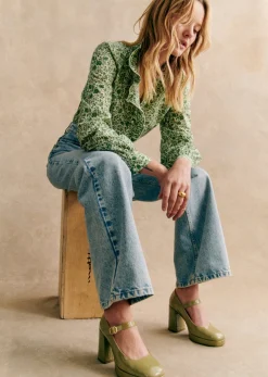 Sezane Chemise Chlo- Chemises & Blouses