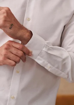 Sezane Chemise Edgar Pinpoint- Costumes|Chemises formelles
