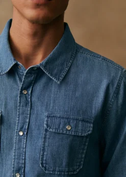 Sezane Chemise Haley- Chemises denim