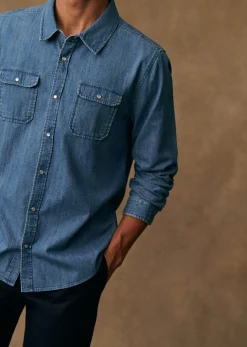 Sezane Chemise Haley- Chemises denim