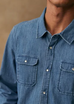 Sezane Chemise Haley- Chemises denim