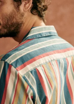 Sezane Chemise Holt- Chemises manches courtes|Chemises coton lin