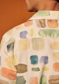 Sezane Chemise Holt- Chemises manches courtes|Chemises coton lin