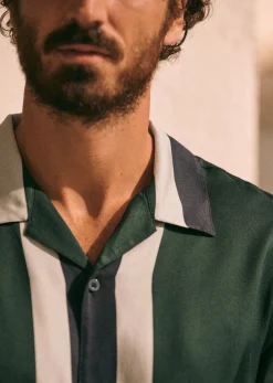 Sezane Chemise Holt- Chemises manches courtes|Chemises coton lin